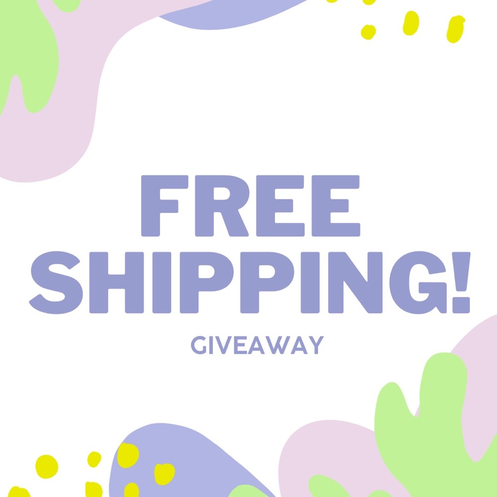 Free Shipping Giveaway